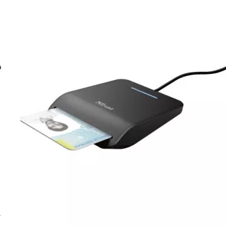 TRUST čtečka karet PRIMO (DNI, smartcard), externí, USB, 100cm