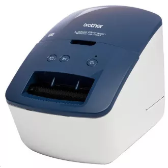 BROTHER tiskárna štítků QL-600B - 62mm, 71mms, termotisk, USB, SOHO Tiskárna Štítků