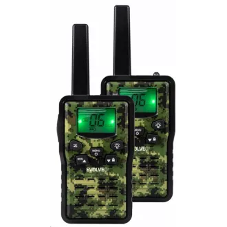 EVOLVEO FreeTalk 2W, PMR vysílačka s výkonem 0, 5 a 2W