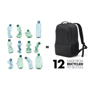DICOTA Eco Backpack Plus BASE 13-15.6, black