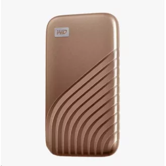 SanDisk WD My Passport SSD externí 2TB, USB-C 3.2, 1050/1000MB/s R/W PC & Mac, GOLD
