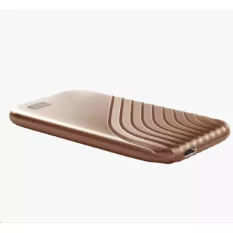 SanDisk WD My Passport SSD externí 2TB, USB-C 3.2, 1050/1000MB/s R/W PC & Mac, GOLD