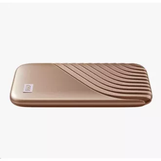 SanDisk WD My Passport SSD externí 2TB, USB-C 3.2, 1050/1000MB/s R/W PC & Mac, GOLD