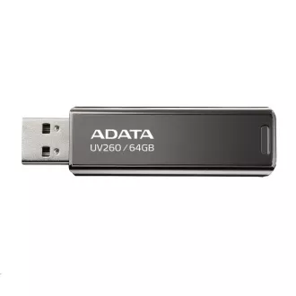 ADATA Flash Disk 16GB UV260, USB 2.0, Kovový, černá ADATA Flash Disk 16GB UV260, USB 2.0, Kovový, černá