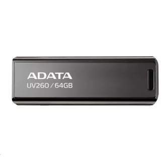 ADATA Flash Disk 16GB UV260, USB 2.0, Kovový, černá ADATA Flash Disk 16GB UV260, USB 2.0, Kovový, černá