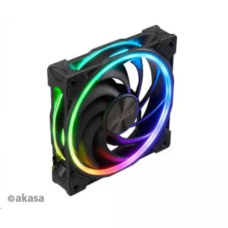 AKASA ventilátor SOHO AR, 120x120x25mm, ARGB 12V