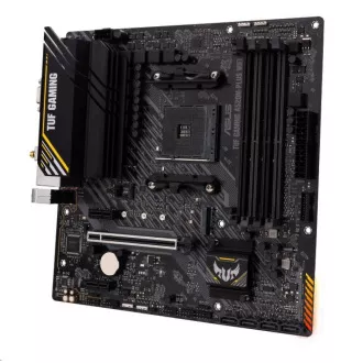 ASUS MB Sc AM4 TUF GAMING A520M-PLUS WIFI, AMD A520, 4xDDR4, 1xDP, 1xHDMI, VGA, WI-FI, mATX