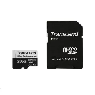 TRANSCEND MicroSDXC karta 128GB 340S, UHS-I U3 A2 Ultra Performace 160/125 MB/s
