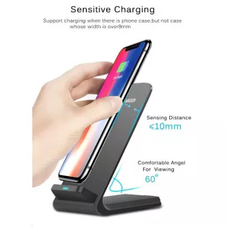1stCOOL bezdrátová QI rychlo nabíječka 10W Black 1stCOOL bezdrátová QI rychlo nabíječka 10W Black