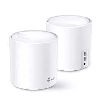 TP-Link Deco X20(2-pack) WiFi6 Mesh (AX1800, 2, 4GHz/5GHz, 2xGbELAN/WAN)