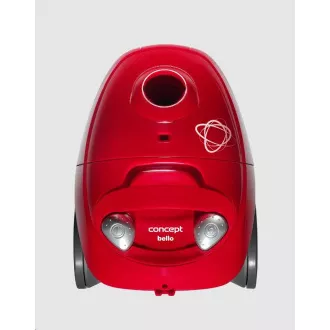 Concept VP8350 Sáčkový vysavač Bello červený 700 W