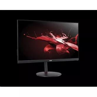 ACER LCD Nitro XV252QZbmiiprx - 62cm (24, 5") 1920x1080@240Hz IPS FHD, 100M:1, 400cd/m2, 1ms, HDMI, DP, repro, VESA, černá