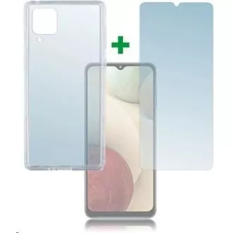 4smarts 360° Protection set (tvrzené sklo + gelový zadní kryt) pro Samsung Galaxy A12