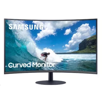 SAMSUNG MT LED LCD Monitor 24" 24T550FDRXEN- prohnutý, VA, 1920x1080, 4ms, 75Hz, HDMI, DisplayPort