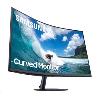 SAMSUNG MT LED LCD Monitor 24" 24T550FDRXEN- prohnutý, VA, 1920x1080, 4ms, 75Hz, HDMI, DisplayPort
