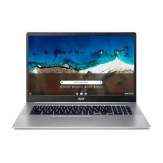 ACER NTB Chromebook 317 (CB317-1H-P6L9) - Pentium N6000, 17.3" FHD IPS Touch, 8GB, 128GB eMMC, UHD Graphics, Chrome OS, Stříbr