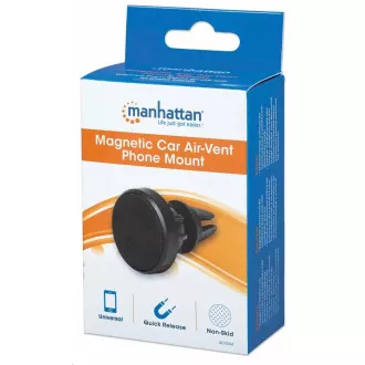 Manhattan držák na mobil do auta, Magnetic Car Air-Vent Phone Mount, černá