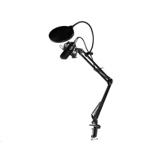 TRACER mikrofon Studio PRO, 3.5 jack, 2.5 m kabel, černá TRACER mikrofon Studio PRO, 3.5 jack, 2.5 m kabel, černá