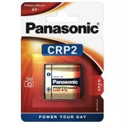 PANASONIC Lithiové - FOTO baterie CR-P2L/1BP 6V (blistr - 1ks)