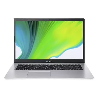 ACER NTB Aspire 3 (A317-33-C8WV) - Celeron N5100, 17.3" HD+, 4GB, 256SSD, UHD Graphics, W10H, Stříbrná ACER NTB Aspire 3 (A317-33-C8WV) - Celeron N5100, 17.3" HD+, 4GB, 256SSD, UHD Graphics, W10H, Stříbrná