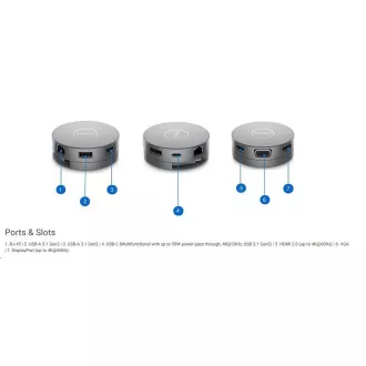 DELL DA310 USB-C Mobile Adapter