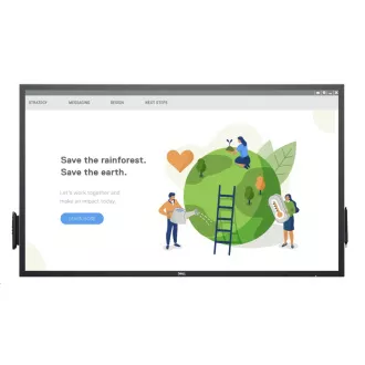 DELL LCD 55 4K Interactive Touch Monitor - C5522QT – 139cm (54.6) DELL LCD 55 4K Interactive Touch Monitor - C5522QT – 139cm (54.6)