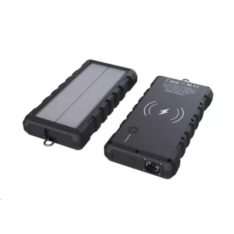Viking solární outdoorová powerbanka W24W 24000 mAh, bezdrátové nabíjení