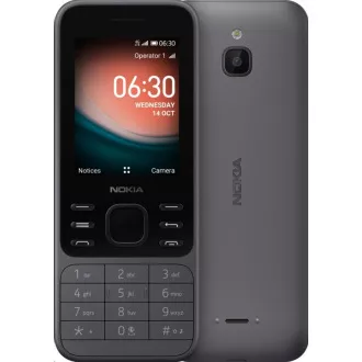 Nokia 6300 4G (2021), Dual SIM, šedo-černá Nokia 6300 4G (2021), Dual SIM, šedo-černá