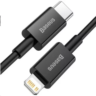 Baseus Superior Series rychlonabíjecí kabel Type-C/Lightning 20W 1m černá