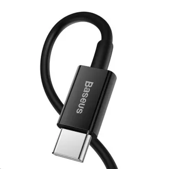 Baseus Superior Series rychlonabíjecí kabel Type-C/Lightning 20W 1m černá