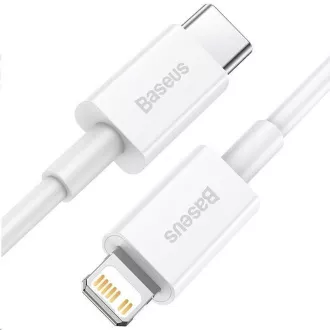 Baseus Superior Series rychlonabíjecí kabel Type-C/Lightning 20W 1m bílá