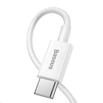 Baseus Superior Series rychlonabíjecí kabel Type-C/Lightning 20W 1m bílá