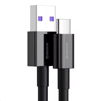 Baseus Superior Series rychlonabíjecí kabel USB/Type-C 66W 2m černá Baseus Superior Series rychlonabíjecí kabel USB/Type-C 66W 2m černá
