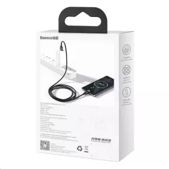 Baseus Superior Series rychlonabíjecí kabel USB/Type-C 66W 2m černá Baseus Superior Series rychlonabíjecí kabel USB/Type-C 66W 2m černá