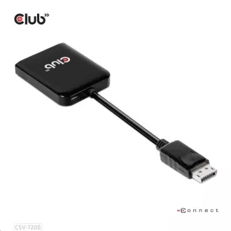 Club3D hub MST USB-C na DisplayPort, 4K60Hz (M/F) Club3D hub MST USB-C na DisplayPort, 4K60Hz (M/F)