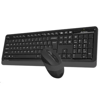 A4tech set klávesnice + myš, FG1010 FSTYLER, bezdrátová, šedá A4tech set klávesnice + myš, FG1010 FSTYLER, bezdrátová, šedá