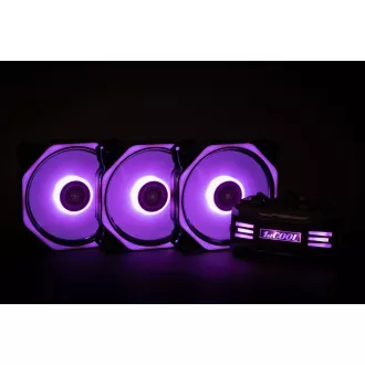 1stCOOL Fan KIT AURA EVO 4 ARGB, 3x HEXA2 ventilátor + ARGB řadič + dálkový ovladač 1stCOOL Fan KIT AURA EVO 4 ARGB, 3x HEXA2 ventilátor + ARGB řadič + dálkový ovladač