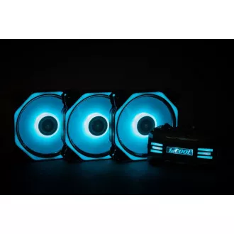 1stCOOL Fan KIT AURA EVO 4 ARGB, 3x HEXA2 ventilátor + ARGB řadič + dálkový ovladač 1stCOOL Fan KIT AURA EVO 4 ARGB, 3x HEXA2 ventilátor + ARGB řadič + dálkový ovladač