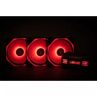 1stCOOL Fan KIT AURA EVO 4 ARGB, 3x HEXA2 ventilátor + ARGB řadič + dálkový ovladač 1stCOOL Fan KIT AURA EVO 4 ARGB, 3x HEXA2 ventilátor + ARGB řadič + dálkový ovladač
