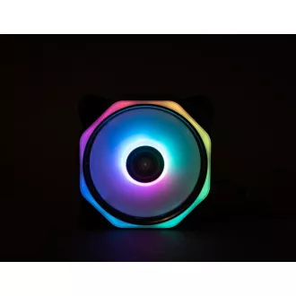 1stCOOL Fan AURA EVO Hexagon 2 ARGB ventilátor 12cm 1stCOOL Fan AURA EVO Hexagon 2 ARGB ventilátor 12cm