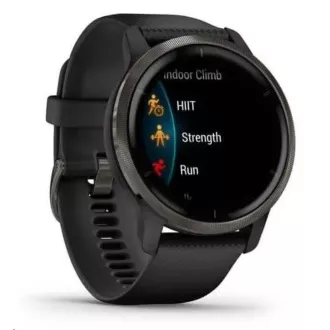 Garmin GPS sportovní hodinky Venu2 Slate/Black Band