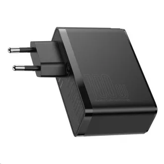 Baseus GaN2 Pro rychlonabíjecí adaptér 2x Type-C + 2x USB-A 100W černá