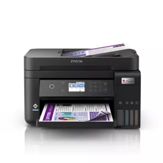EPSON tiskárna ink EcoTank L6270, 3v1, A4, 1200x4800dpi, 33ppm, USB, Wi-Fi, LAN, Záruka 5 let po registraci zdarma - Použité