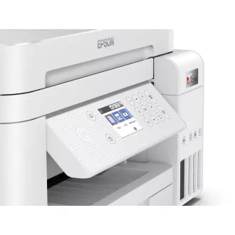 EPSON tiskárna ink EcoTank L6276, 3v1, A4, 1200x4800dpi, 33ppm, USB, Wi-Fi, LAN, bílá, Záruka 5 let po registraci zdarma