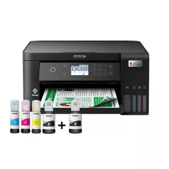 EPSON tiskárna ink EcoTank L6260, 3v1, A4, 1200x4800, 33ppm, USB, Wi-Fi, LAN, Záruka 5 let po registraci zdarma