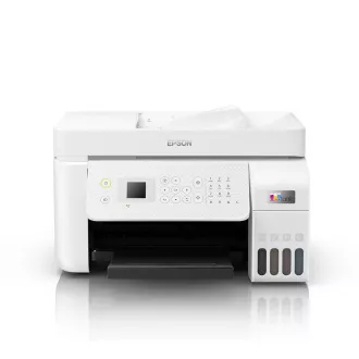 EPSON tiskárna ink EcoTank L5296, 4v1, A4, 1440x5760dpi, 33ppm, USB, Wi-Fi, LAN, bílá