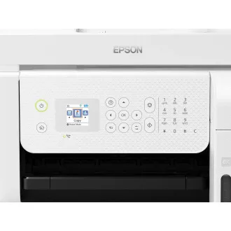 EPSON tiskárna ink EcoTank L5296, 4v1, A4, 1440x5760dpi, 33ppm, USB, Wi-Fi, LAN, bílá