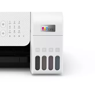 EPSON tiskárna ink EcoTank L5296, 4v1, A4, 1440x5760dpi, 33ppm, USB, Wi-Fi, LAN, bílá