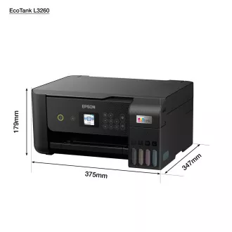 EPSON tiskárna ink EcoTank L3260, 3v1, A4, 1440x5760dpi, 33ppm, USB, Wi-Fi