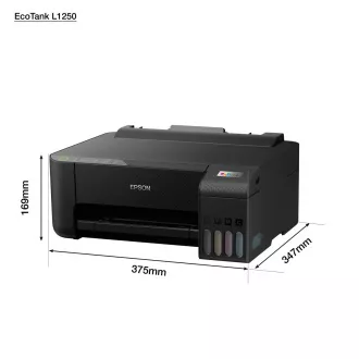 EPSON tiskárna ink EcoTank L1250, A4, 1440x5760dpi, 33ppm, USB, Wi-Fi